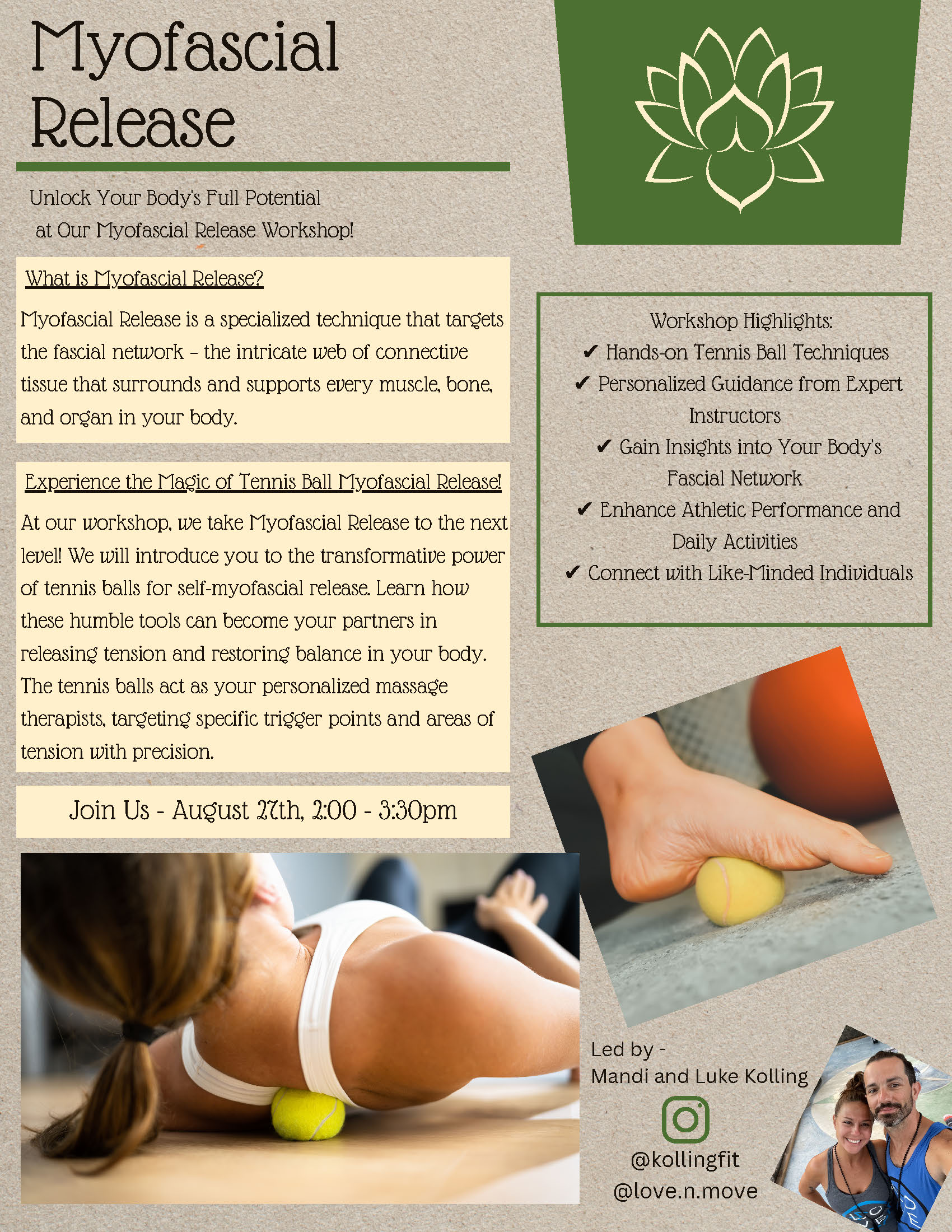 Myofascial Release Workshop